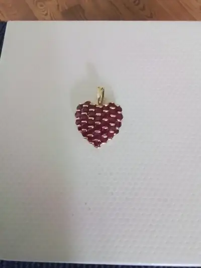 Heart shaped pendant, View more