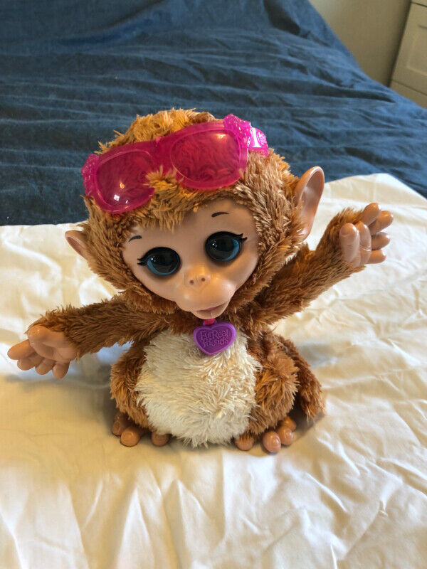 FurReal Friends Baby Cuddles My Giggly Monkey Pet Plush for sale  