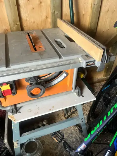 Ridgid Table Saw, View more