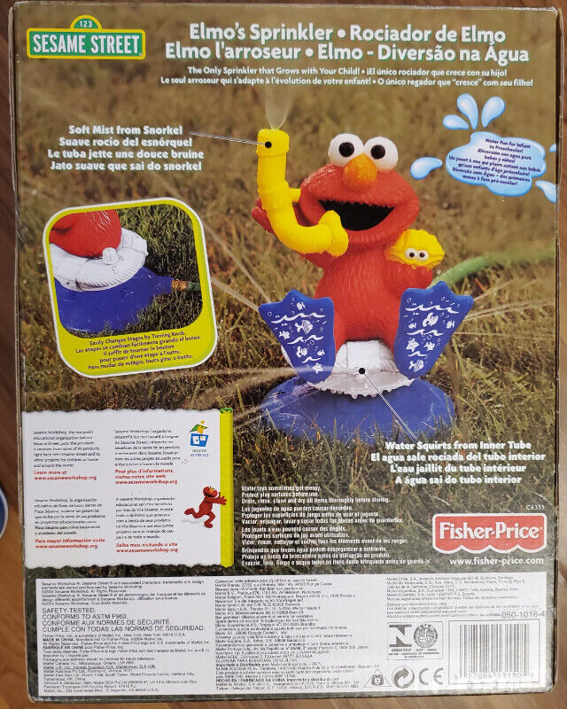 Fisher Price Elmo's Sprinkler in Toys & Games in City of Toronto - Image 4
