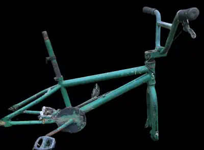 Vintage BMX bicycle bike frame. I have HUNDREDS of bikes, View more