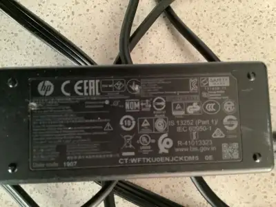 Used HP Laptop power cord, View more