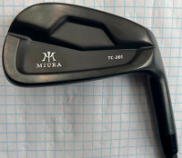 FS: New Miura TC-201 Black Golf Irons 5-PW