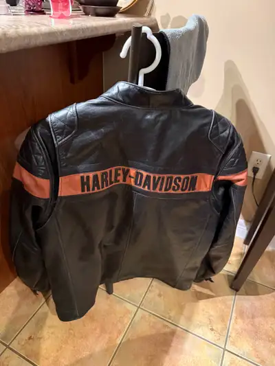 Harley Davidson leather jacket, View more