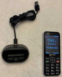 Jethro SC490 4G LTE Cell Phone for Seniors