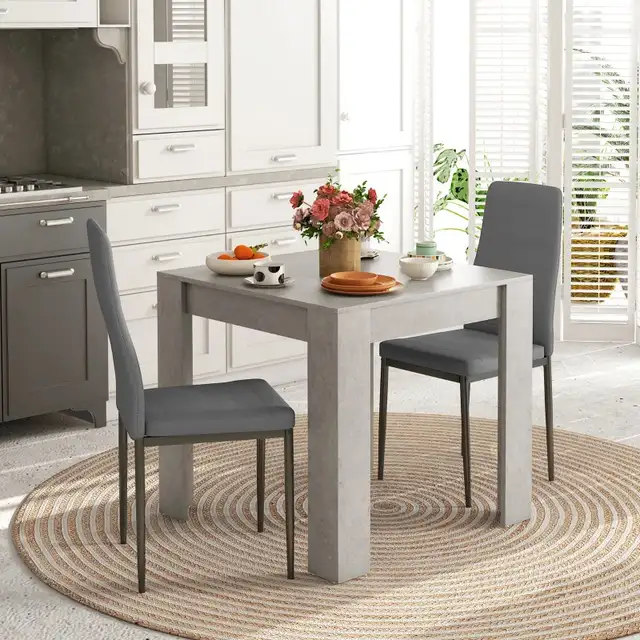 Square dining Table Set ,  Kitchen Table Chairs set in Dining Tables & Sets in Markham / York Region - Image 2