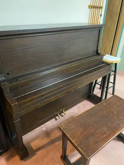 Free Upright Piano Good Working Condition, View more