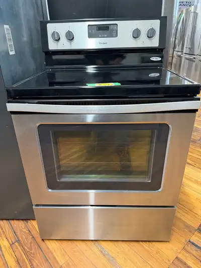  Whirlpool stainless steel glass top stove, View more