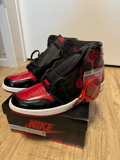 Air Jordan 1 OG Patent Bred, View more
