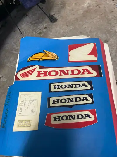 New old stock Honda decals $20.00 each