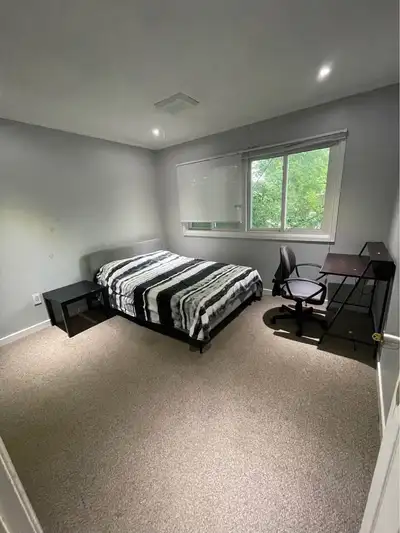 3 spacious and fully furnished rooms available for rent available IMMEDIATELY 10-15’ to UW, WLU, Con...