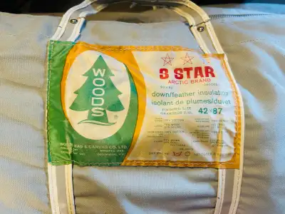Vintage Woods 3 Star Arctic Sleeping Bag (DryCleaned) ), View more