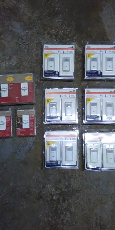 NEUF gradateur detecteur mouvement NEW motion sensor light dimer, View more