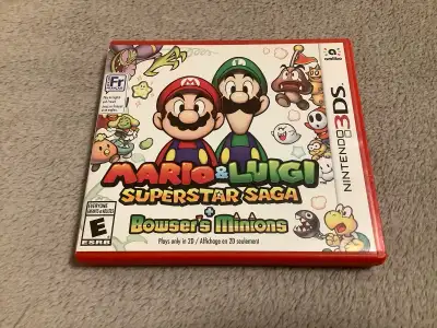 Mario and Luigi Superstar Saga Bowsers Minions Nintendo 3DS, View more