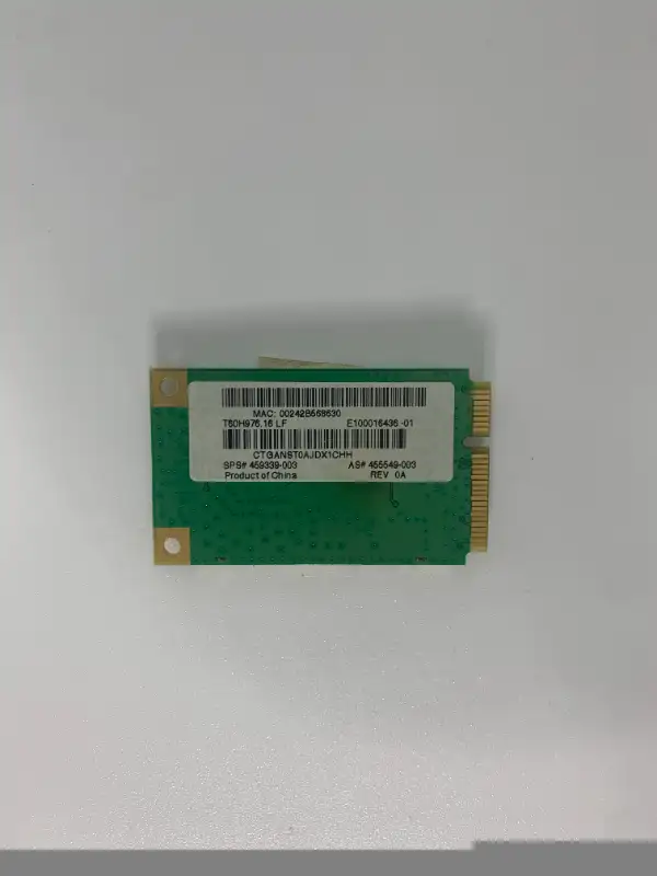 Atheros AR5BXB63-H, HP 459339-001, OEM Mini PCI-e WiF Card in Laptop Accessories in City of Toronto - Image 3
