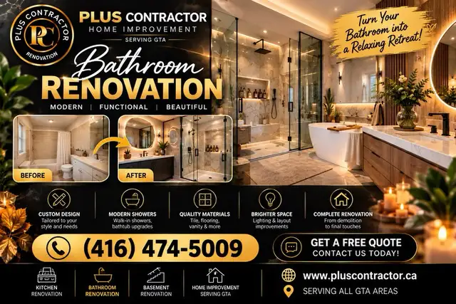 Basement Finishing from $30/Sq.Ft. | Plus Contractor | GTA