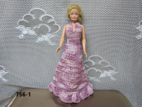 Fashion doll clothing (Barbie) - Formal Dresses - handmade