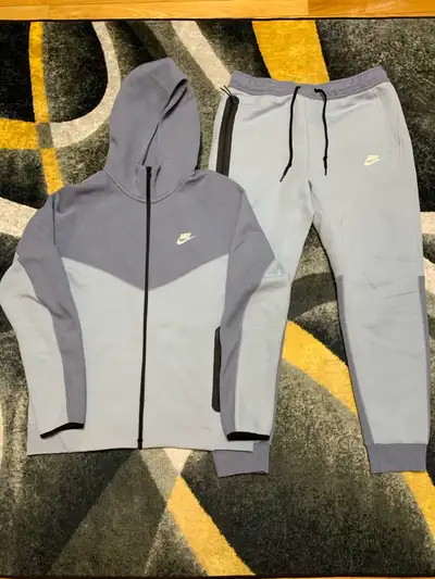 Nike Tech Fleece Tracksuit Set Baby Blue, View more