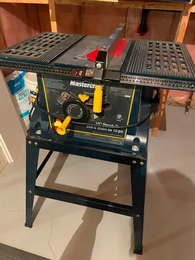 MASTERCRAFT Table Saw, View more