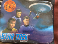 Star Trek Special Edition UNO Cards 1999 Factory Sealed!