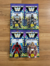 Masters Of The WWE Universe Wave 6 Lot Of 4 Action Figures Ultim
