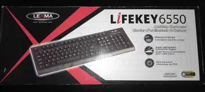 Lexma Lifekey 6550 (wired keyboard), View more