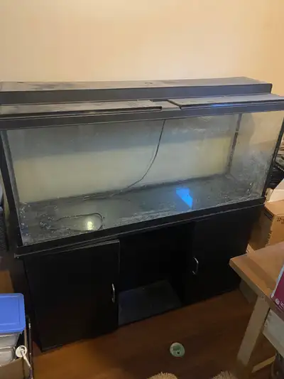 Fish tank and stand, View more