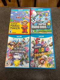 Mario Nintendo Wii U Games