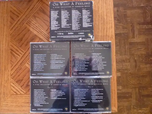Juno Awards Twenty-Fifth Anniversary Oh What A Feeling (4 CDs)62865711884035121