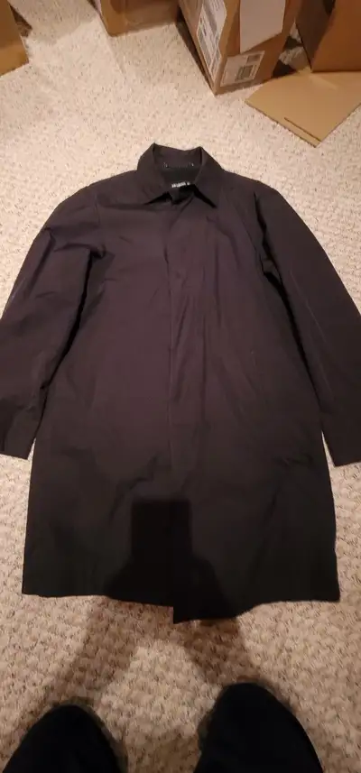 Strellson men’s trench coat Medium Brand new Navy blue Cash only
