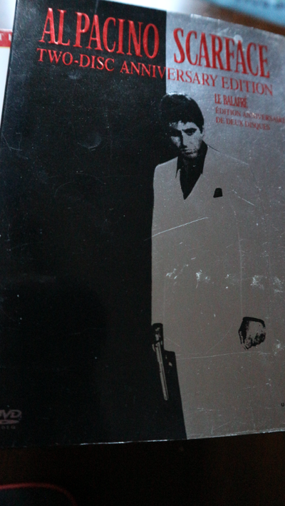 3 DVDs, Scarface, Reservoir Dogs, Apocalypse Now (Redux)., View more