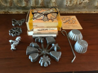 Complete set of Hot iron Moulds for Canapés and Hors D’oeuvres