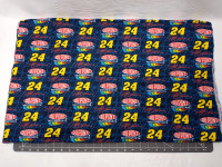 Flannel Racecar NASCAR Dupont # 24 Jeff Gordon Fabric