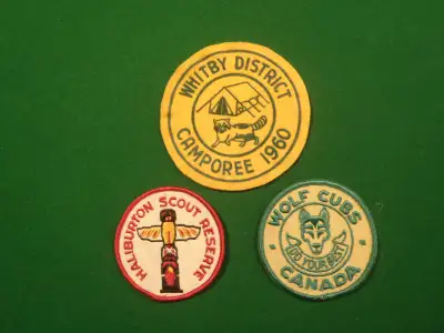 Vintage boy scout badges 1960, View more