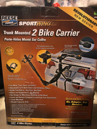 Brand New | Reese Trunk Mount 2 Bike Carrier