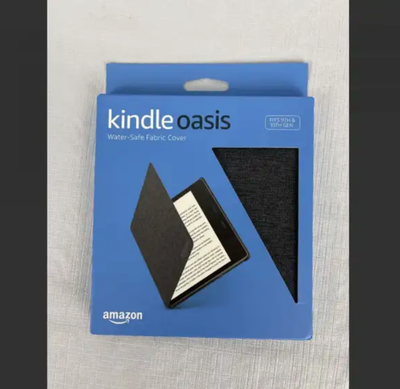Kindle Oasis Water-Safe Fabric Cover, Charcoal Black, View more
