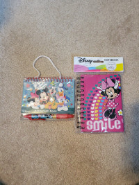 2 Disney notebooks. Brand new in sealed packages.