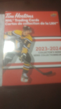 2023-24 Tim Hortons complete master hockey card set