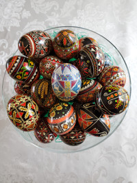 Ukrainian Pysanky Easter Eggs