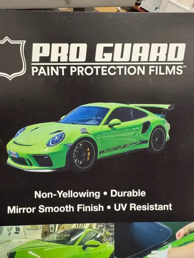 Paint protection films for sale One roll is 700 and you can use for 2 cars on sale If your willing t...