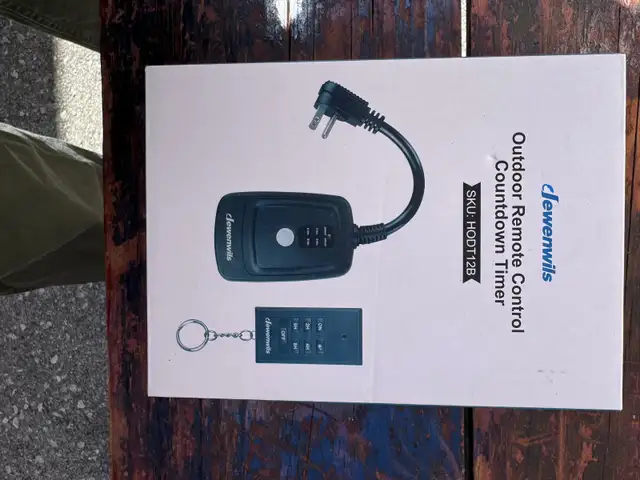 Dewenwils Outdoor Remote Control Countdown Timer65151223662722120