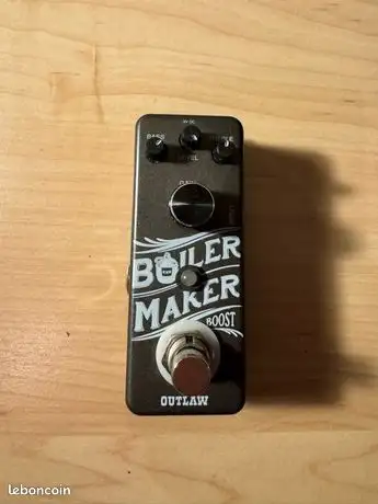 Outlaw Effects Boilermaker boost pedal / light overdrive, View more