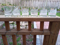 6 Vintage Glasses Featuring Boats From Various Countries