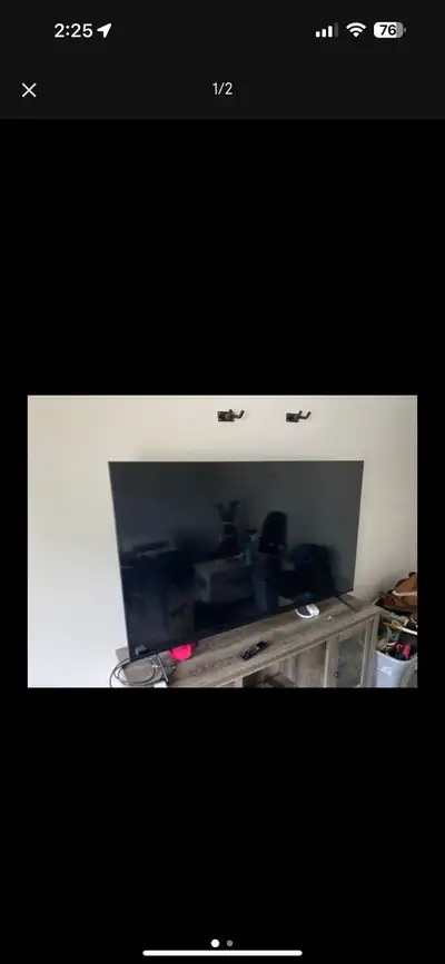 65’’ inch Sony Bravia and TV stand for sale, View more