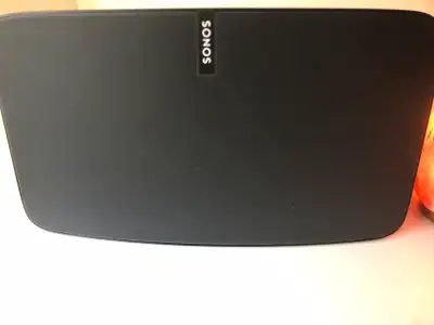Sonos play 5 in like new condition not a mark on it $350 will consider a trade for a white one or a...