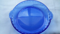 Two VTG PYREX #229 Cobalt Blue and Clear