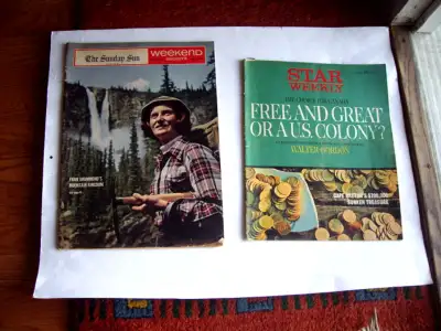 BOOK/MAGAZINES SUNDAY SUN, STAR WEEKLY, View more