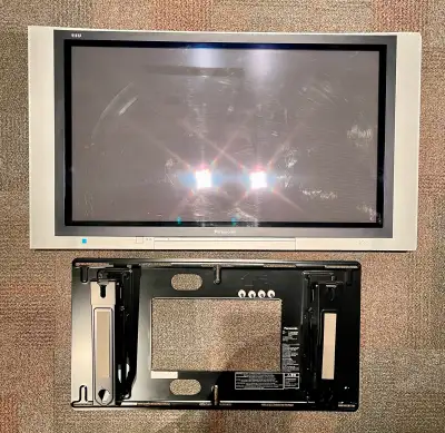 Panasonic 42” Plasma TV + Wall Mount Bracket, View more