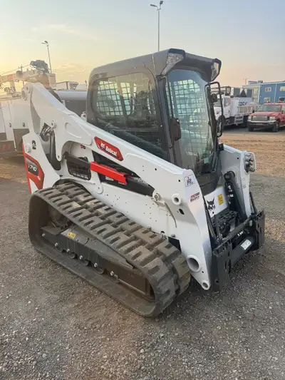 2024 Bobcat T740 Tracked Skidsteer 10 hrs Enclosed Cab With A/C & Heat SJC Controls High Flow Hydrau...