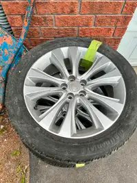 4 Continental Tires on Rims